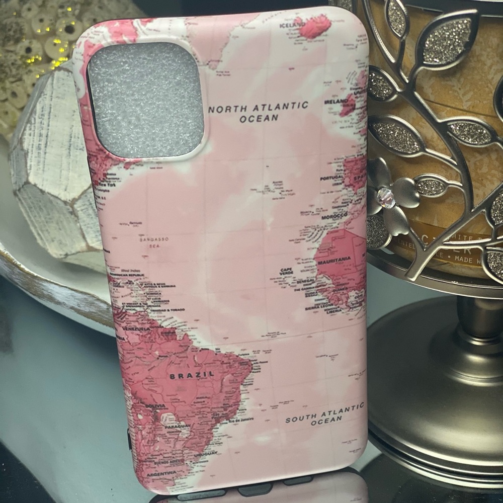 Map Pattern iPhone Case